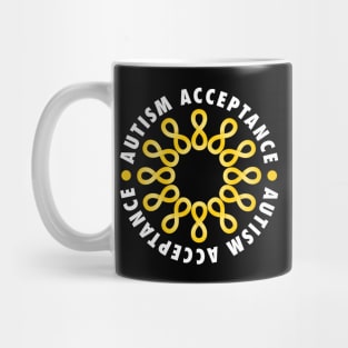 Autism Acceptance Flower Mug